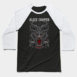 ALICE COOPER BAND MERCHANDISE Baseball T-Shirt